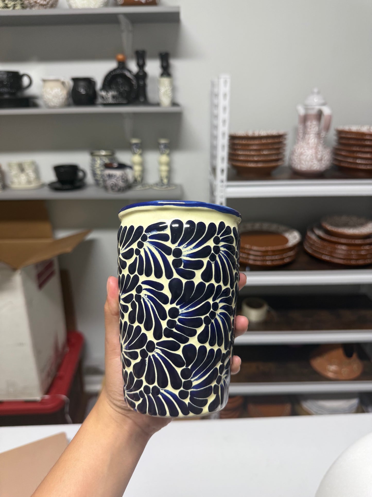 Clearance Item No Lid Cup BLUE