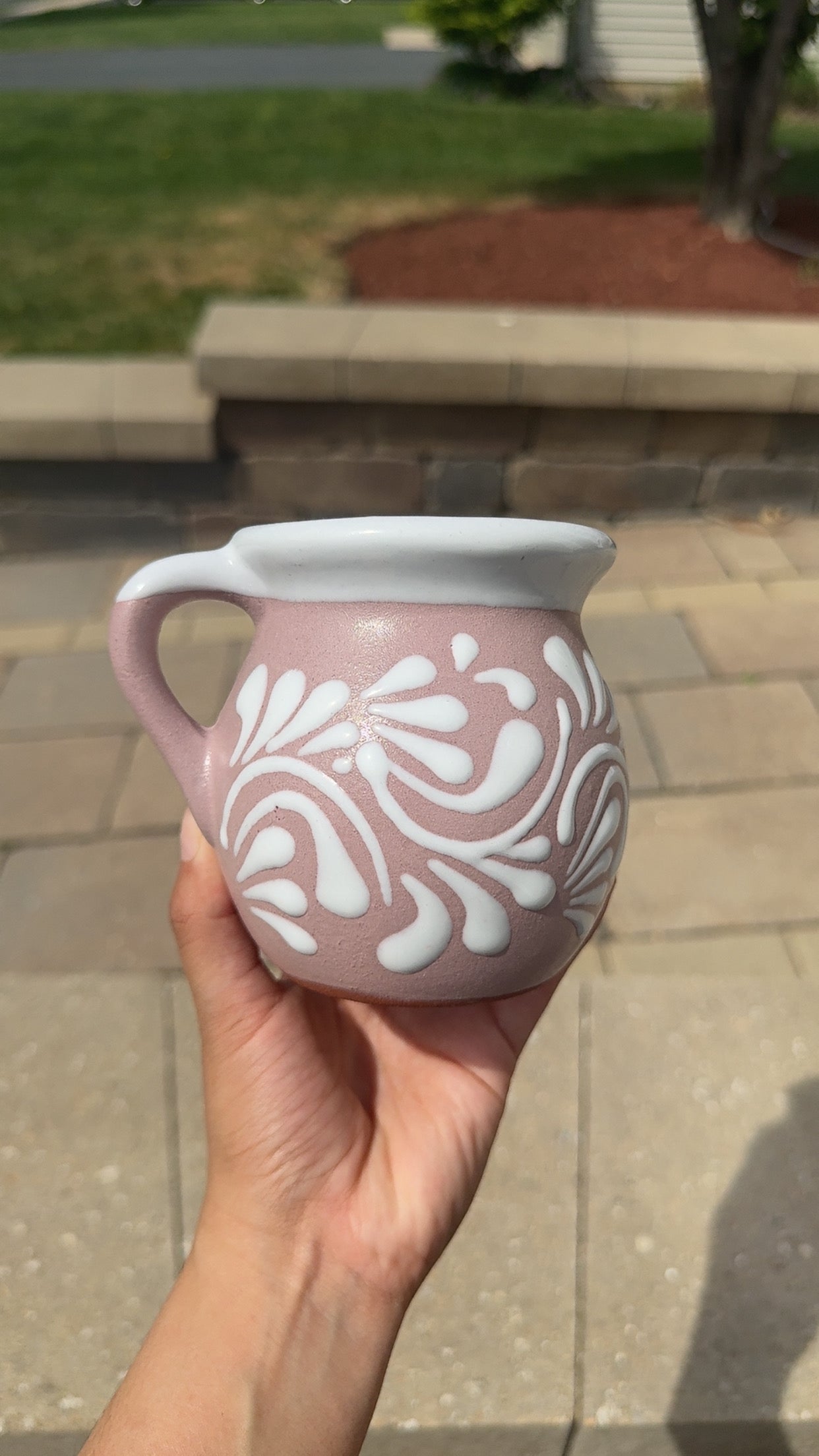 Jarrito Lux Pink/White