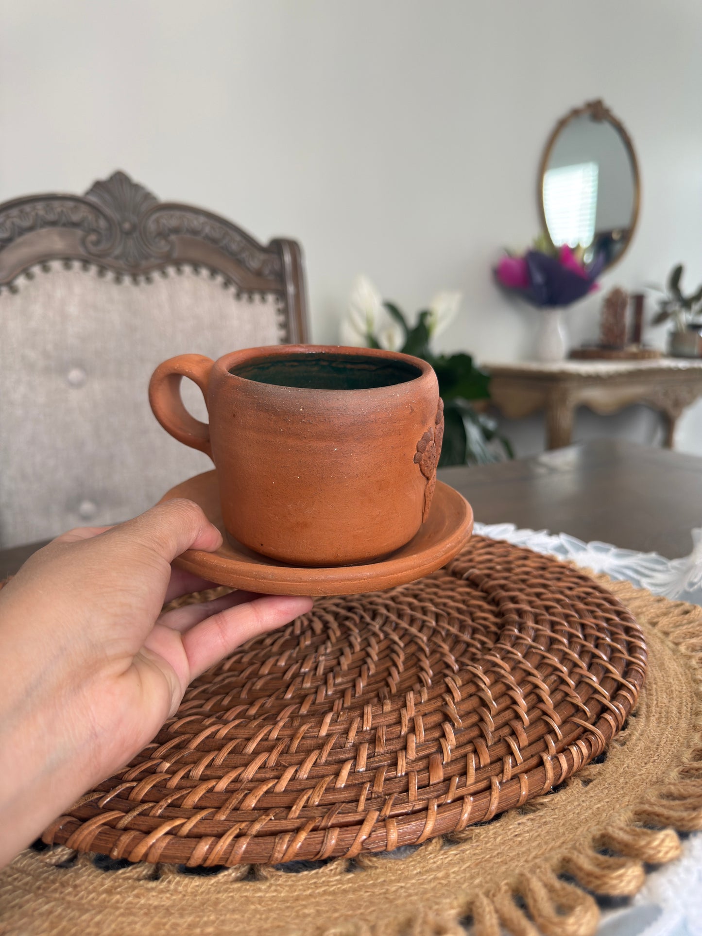 Franco De Santiago Nopal Taza Y Plato