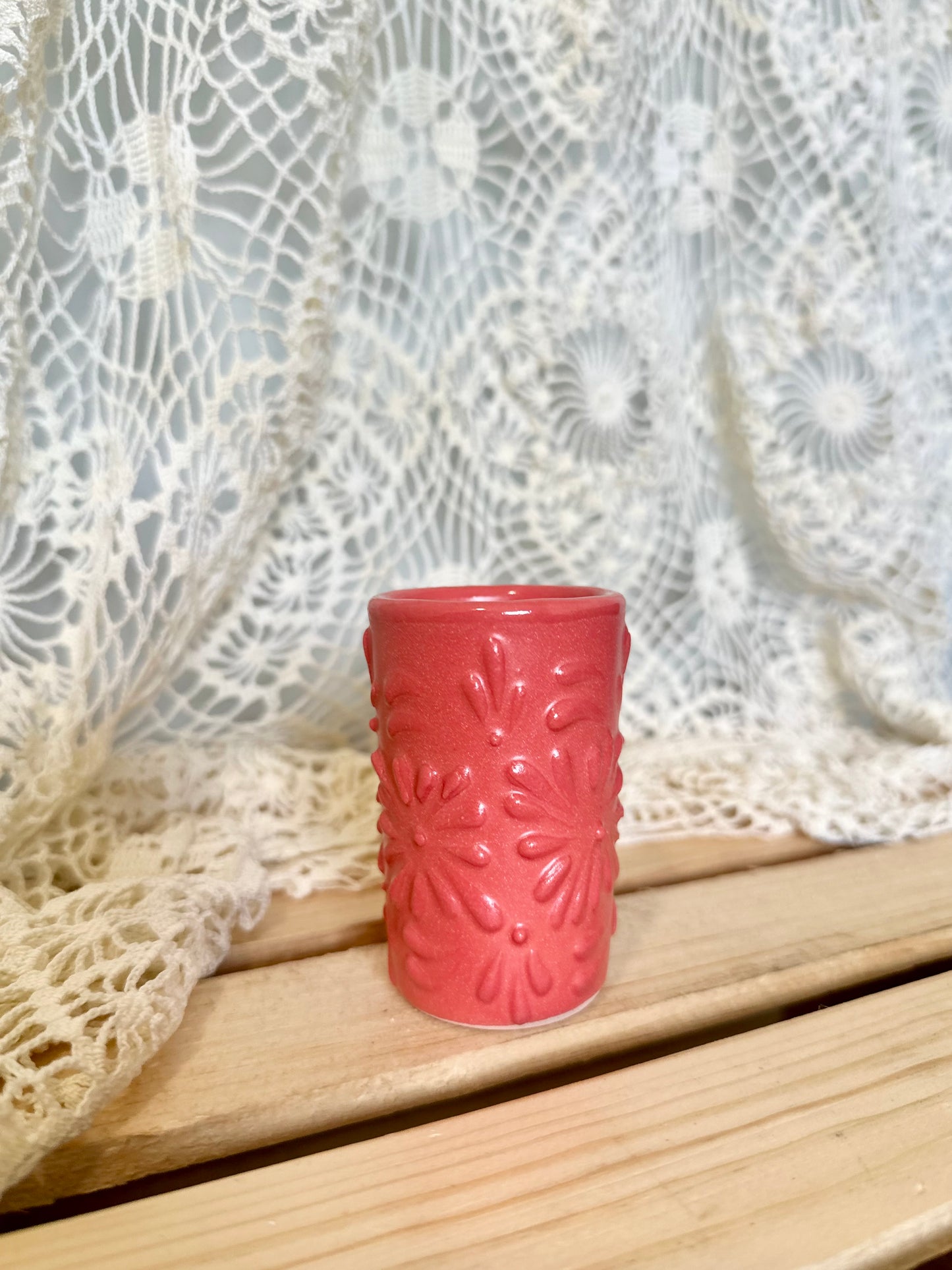 Pink Talavera Shot Glass