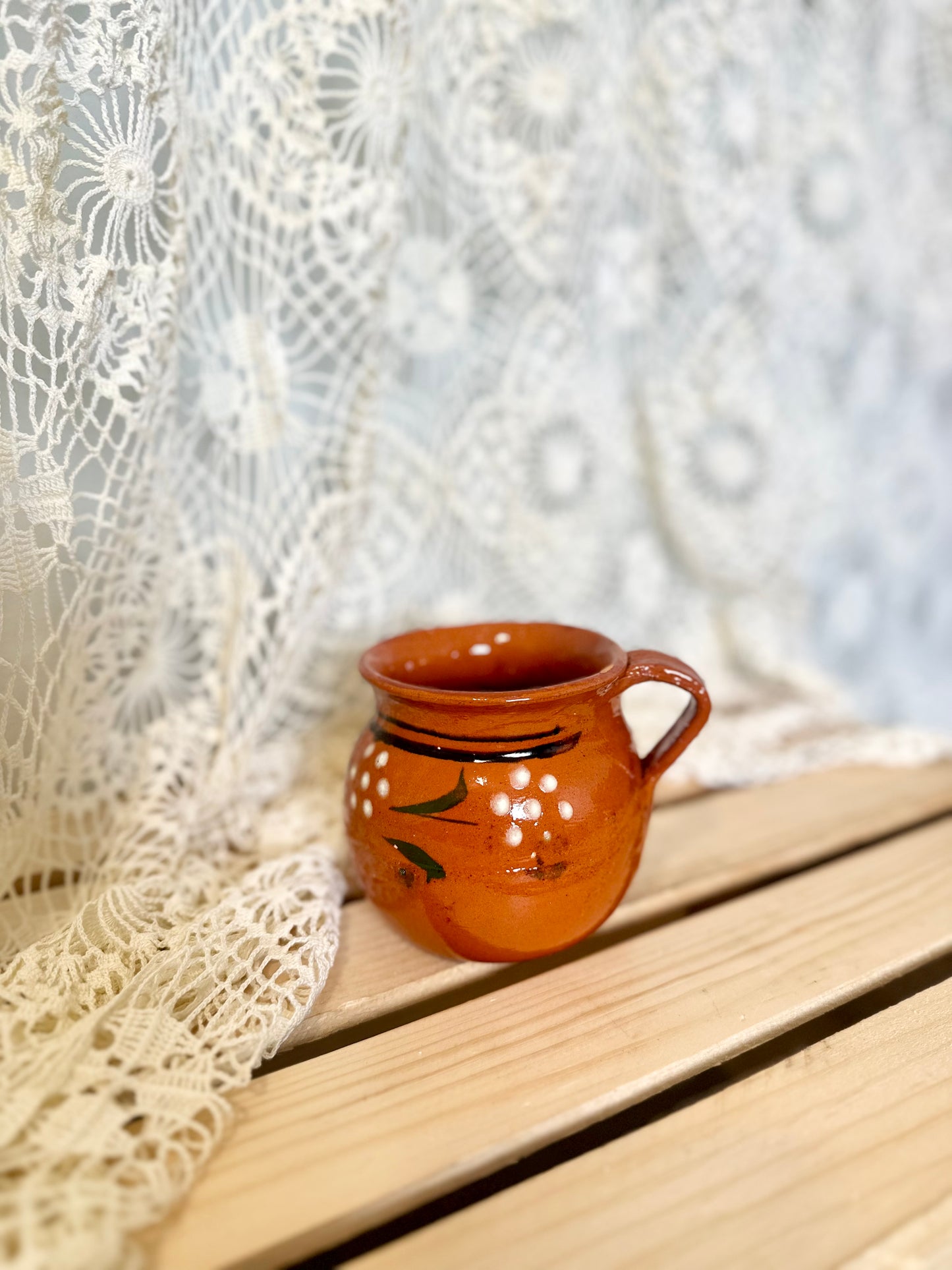 Taza chica en Barro