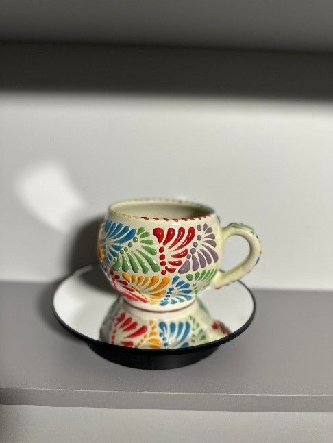 Chocolatera Talavera (“Fiesta”)