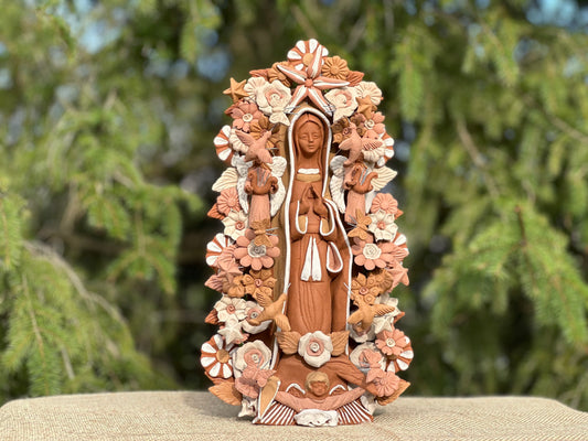 Virgencita En Barron Con Angeles