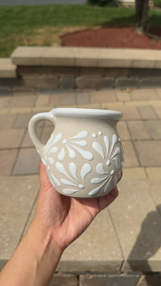 Jarrito Lux beige/white