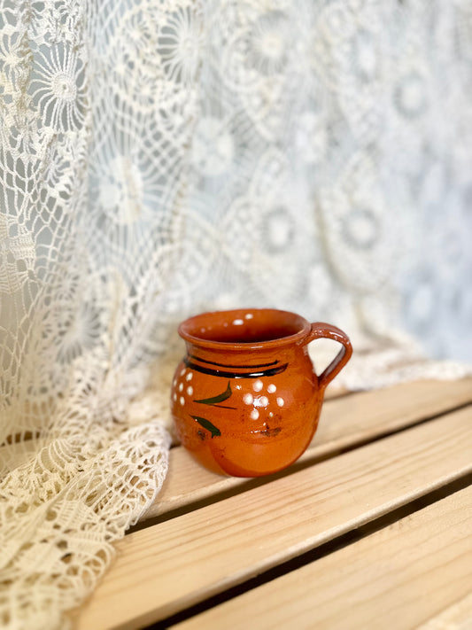 Taza chica en Barro