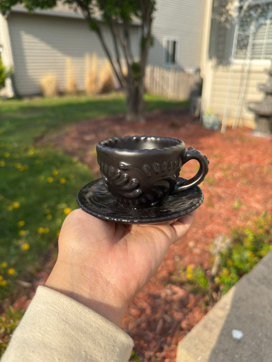 Talavera Espresso Set Black