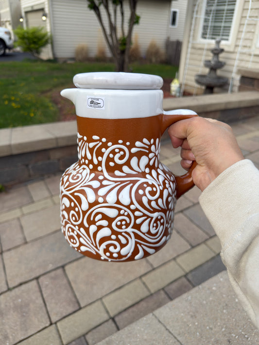 Jarra Vasito Brown/White