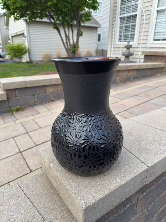 Florero Ceramica Black
